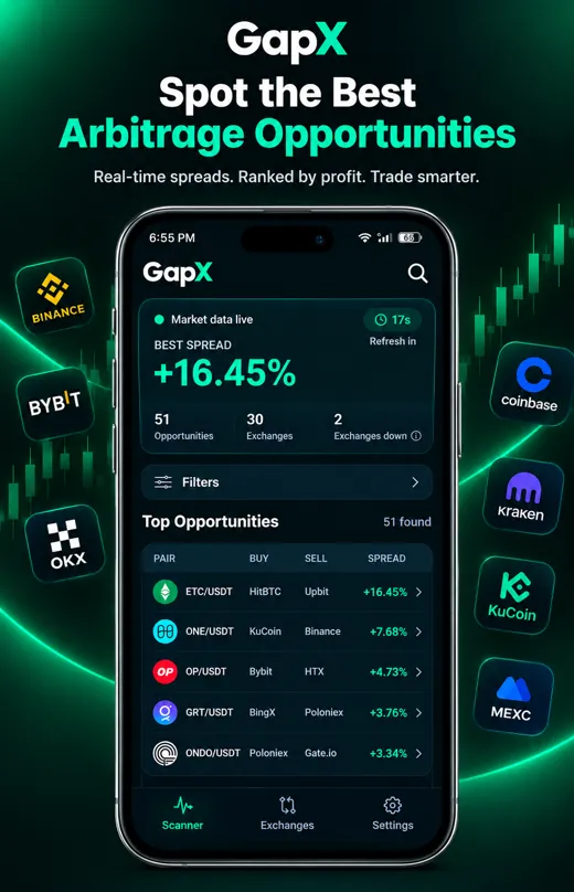 GapX screenshot 1